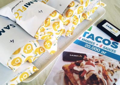 Emballage tacos